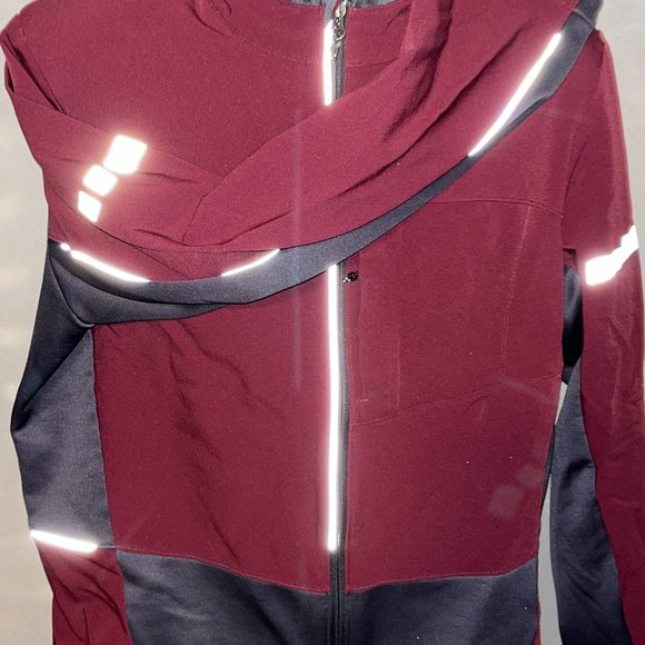 Novara "headwind" Jacket, Color Rouge/Asphalt (maroon/grey) Men's Size XL - Picture 12 of 16